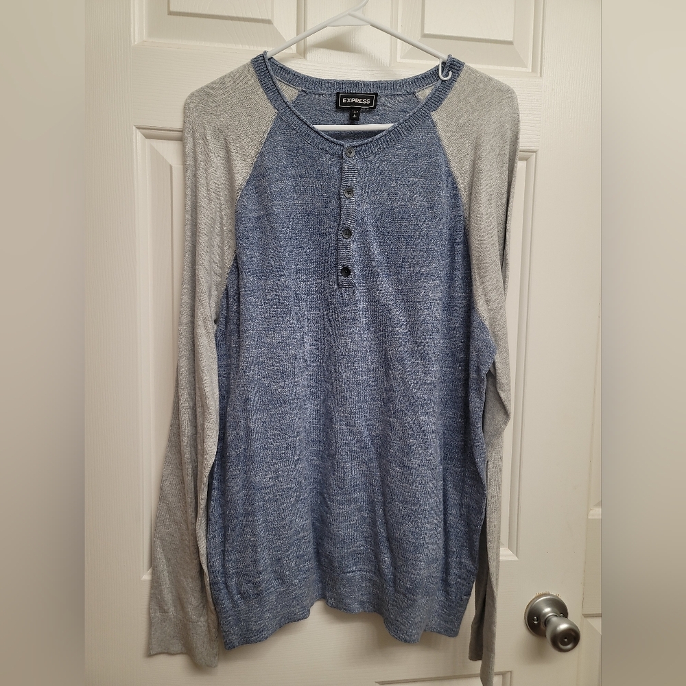 Express mens L long sleeve shirt